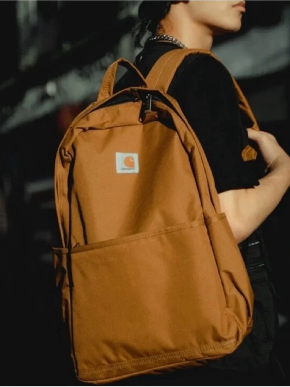Carhartt Brown Canvas 15” Laptop Backpack